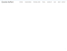 Tablet Screenshot of estellehoffert.com